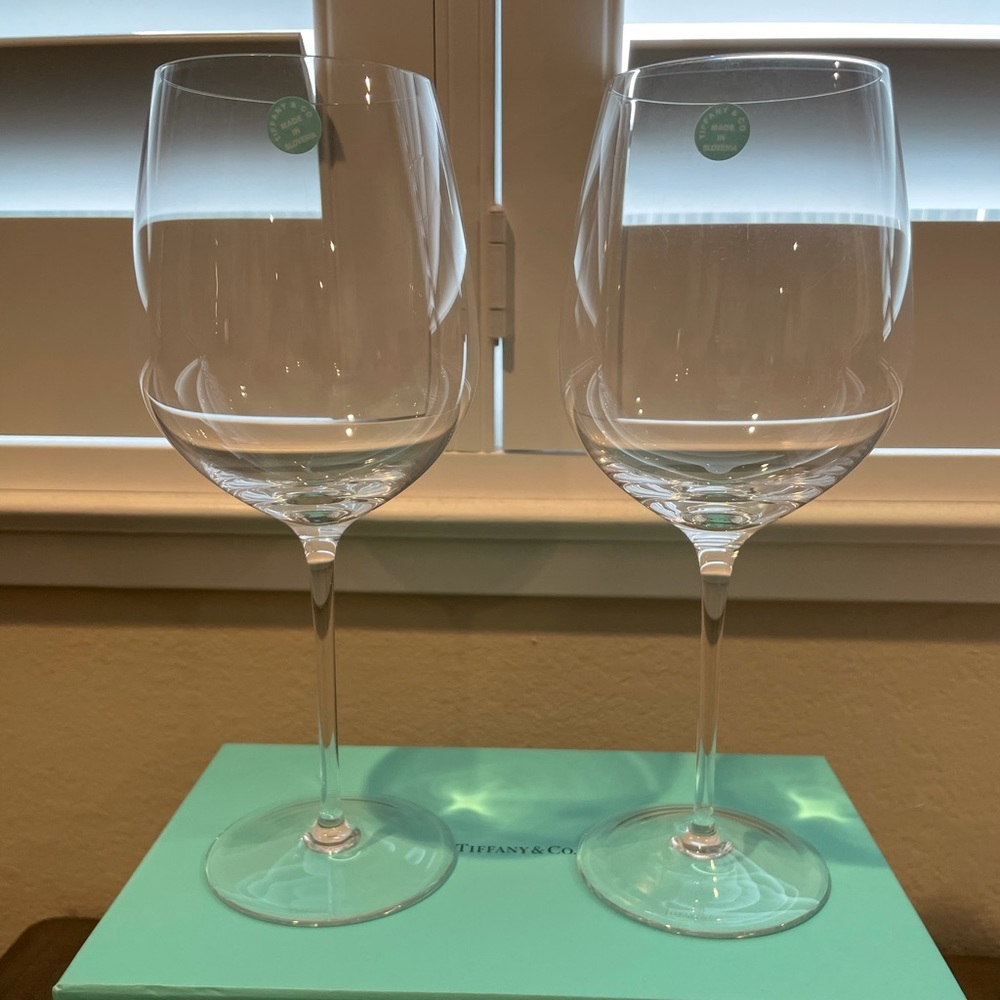 Tiffany & Co. All- Purpose Wine Glasses - 2